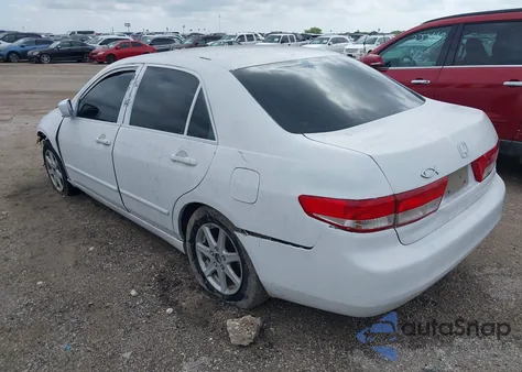 2003 Honda Accord 3.0 Ex из США, поврежденный, VIN 1HGCM66503A092301